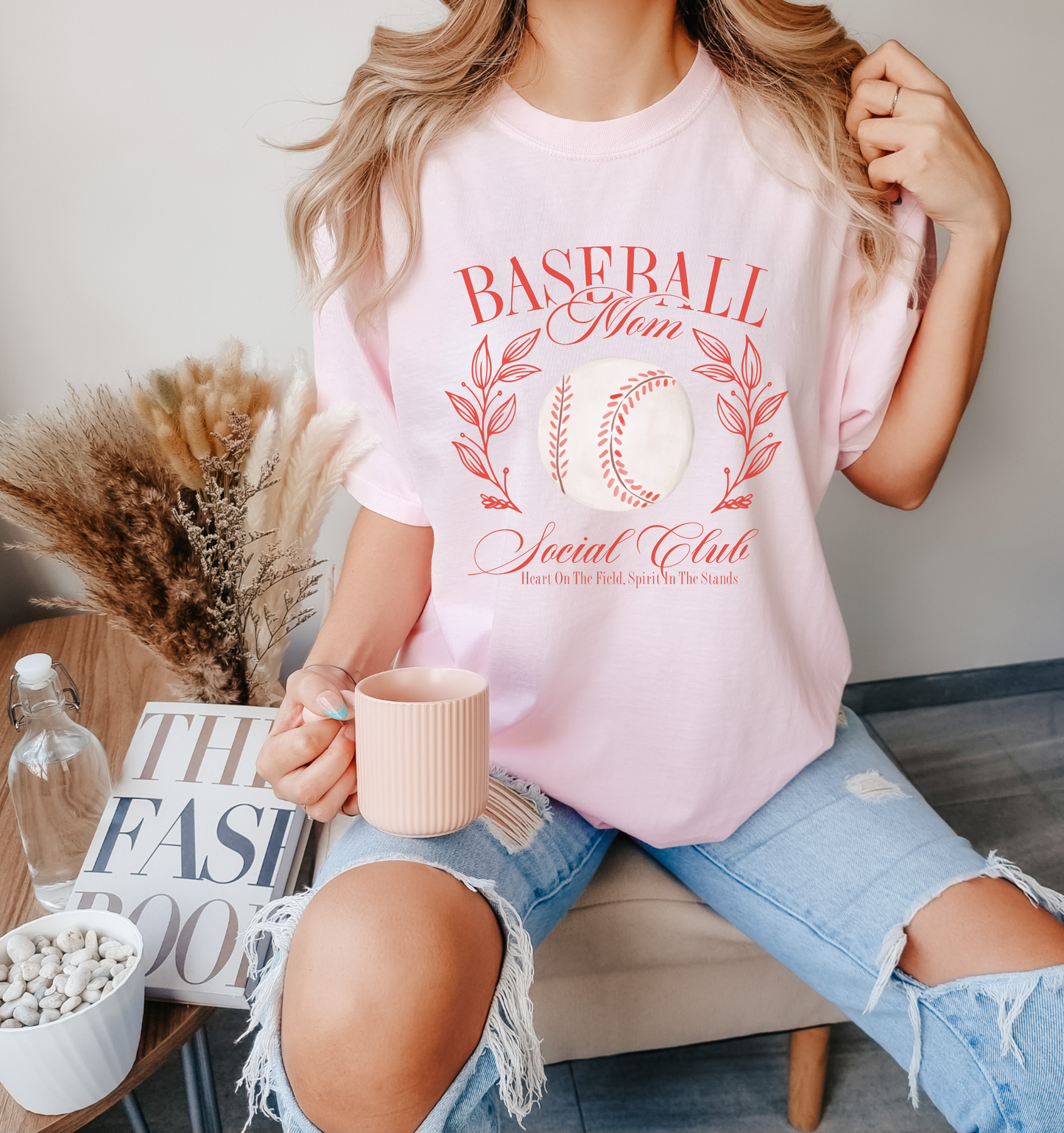 Baseball Mom Social Club Tee