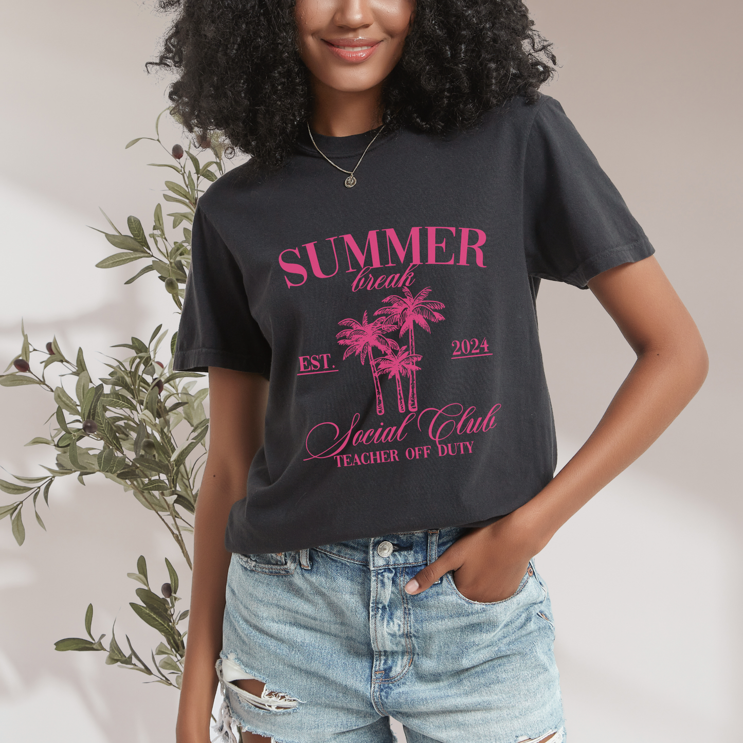 Summer Break Social Club Tee