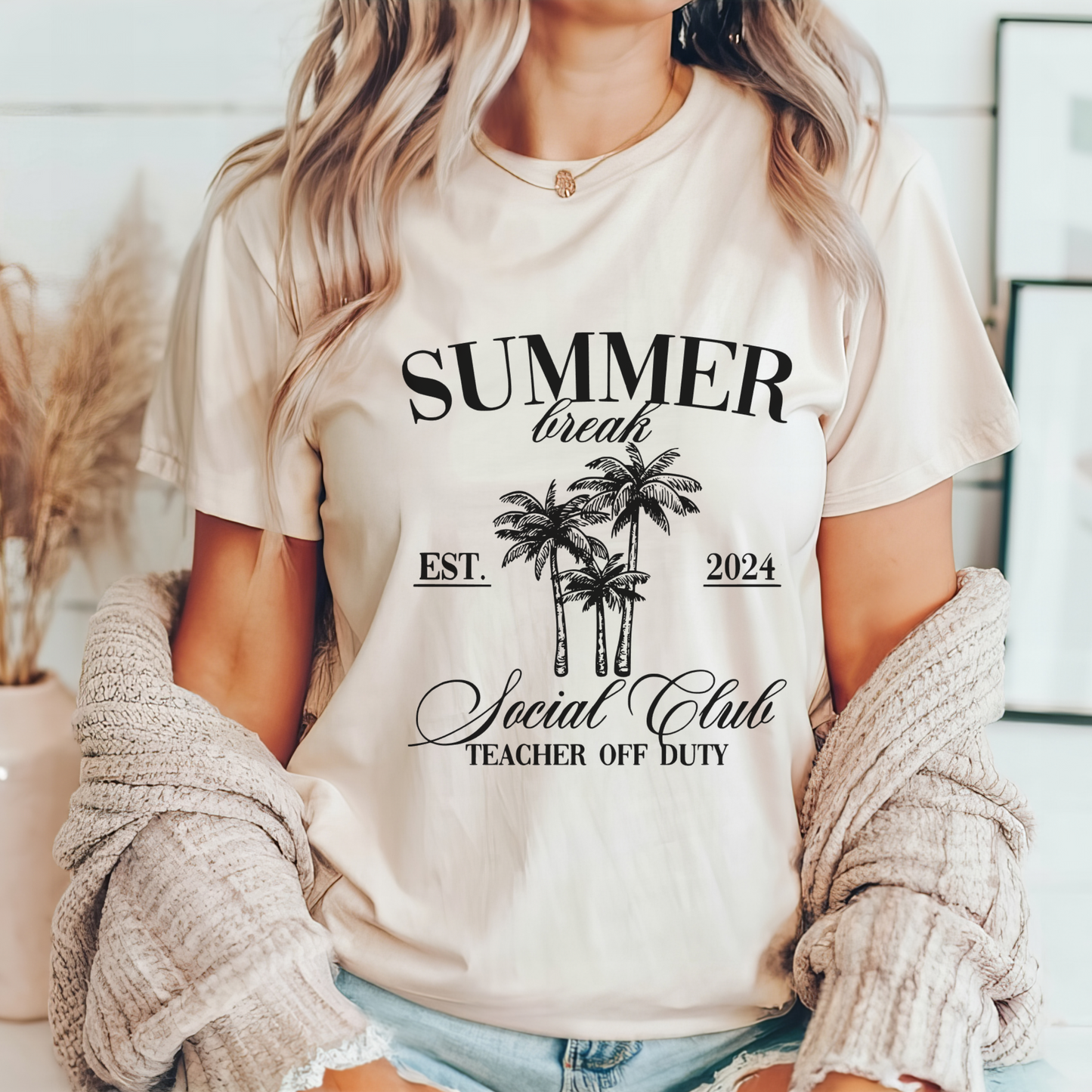 Summer Break Social Club Tee