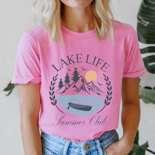 Lake Life Summer Club Tee