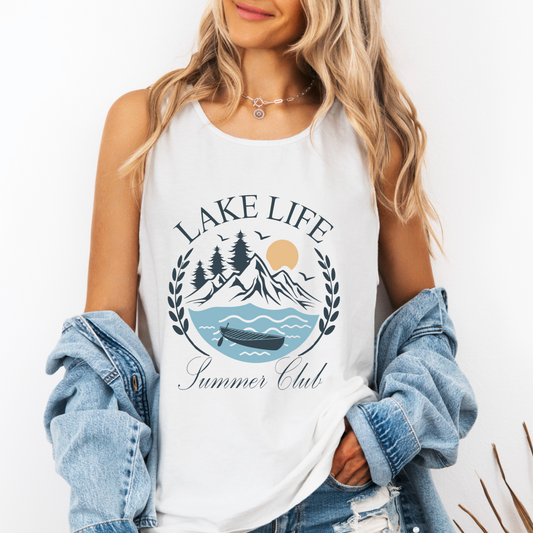 Lake Life Summer Club Tank