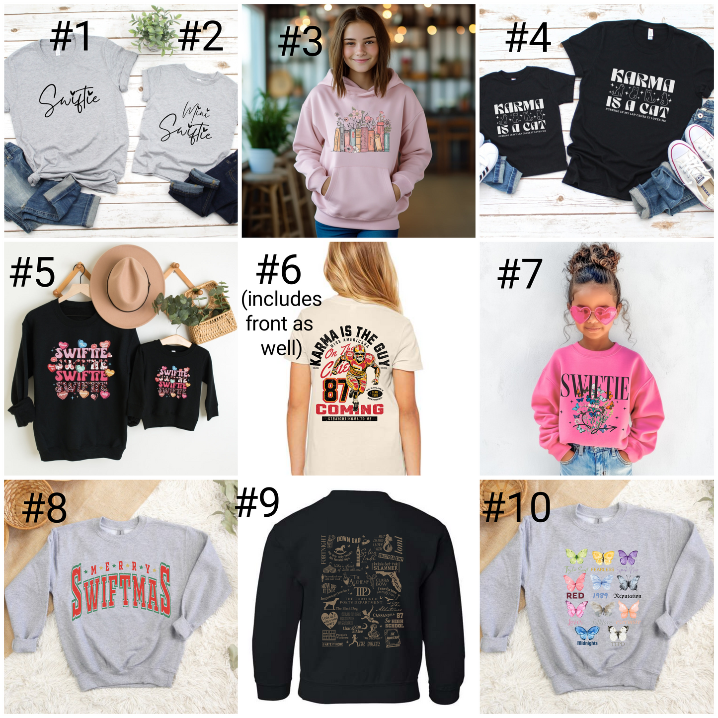 T- Swift Kids (click for entire collection)