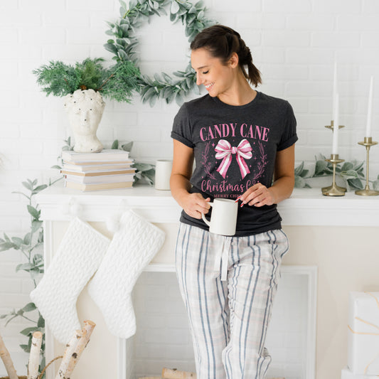 Candy Cane Christmas Club Tee