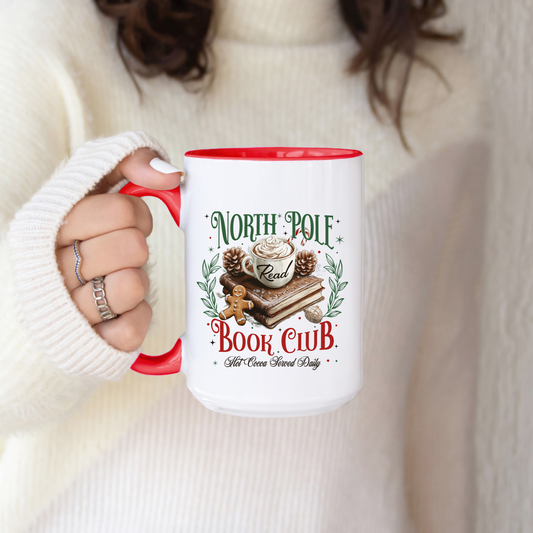 North Pole Book Club Mug