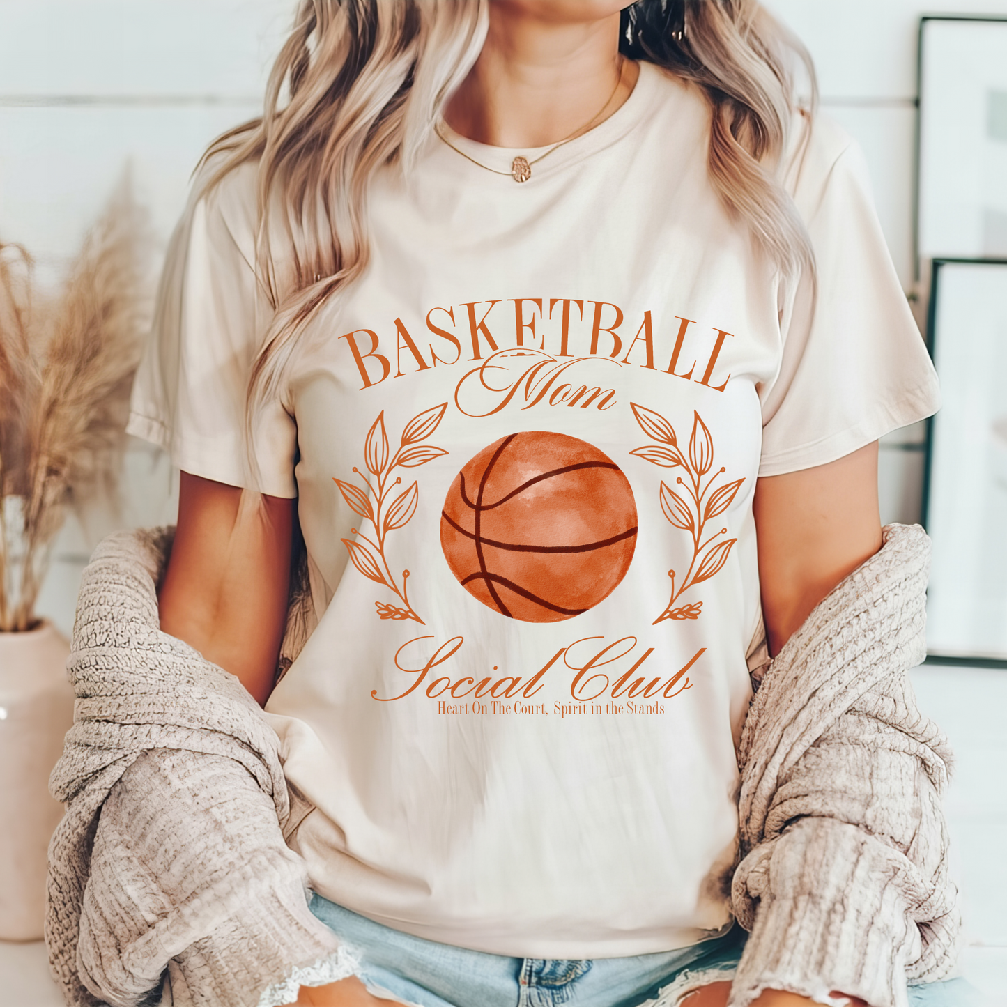 Basketball Mom Social Club tee