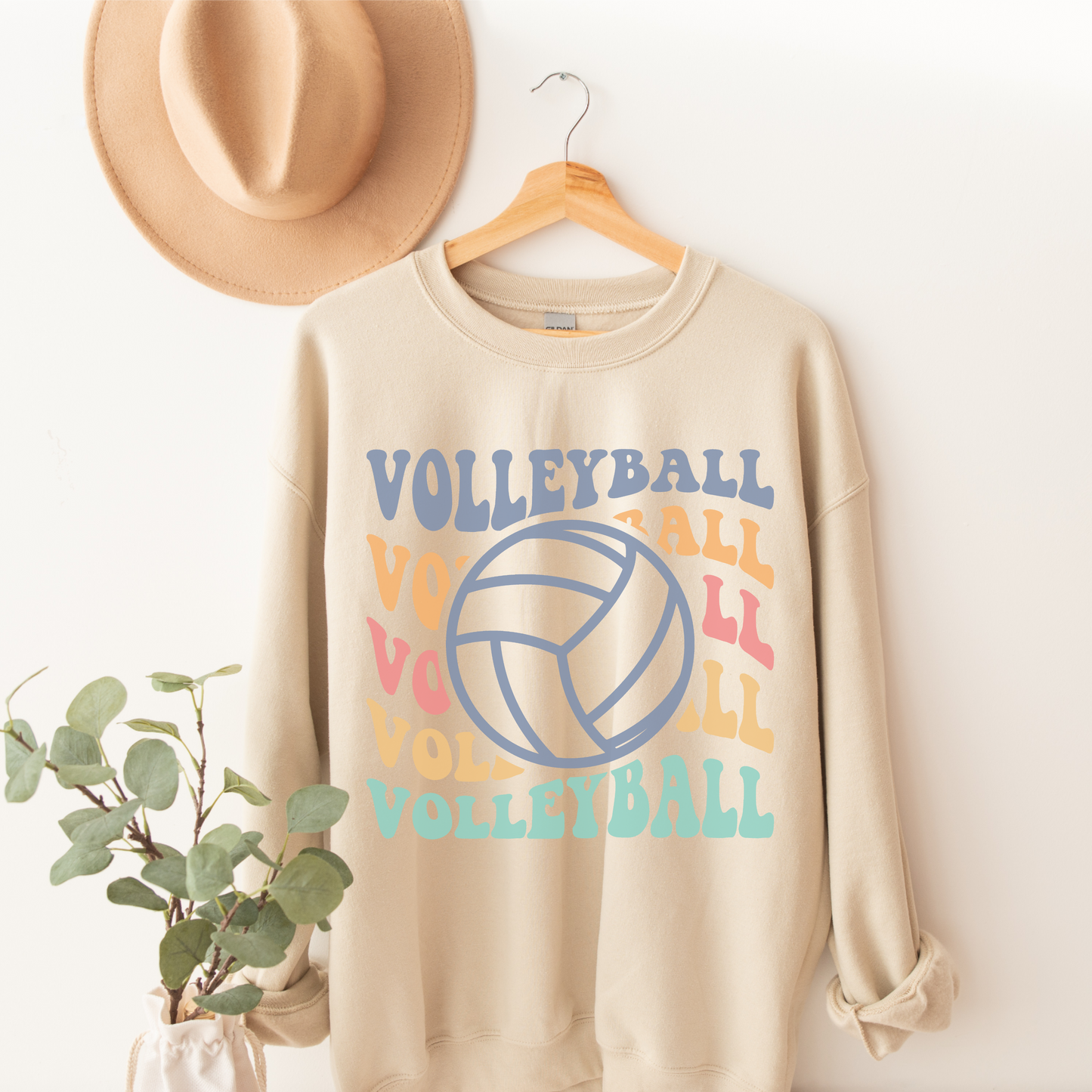 Volleyball Colourful