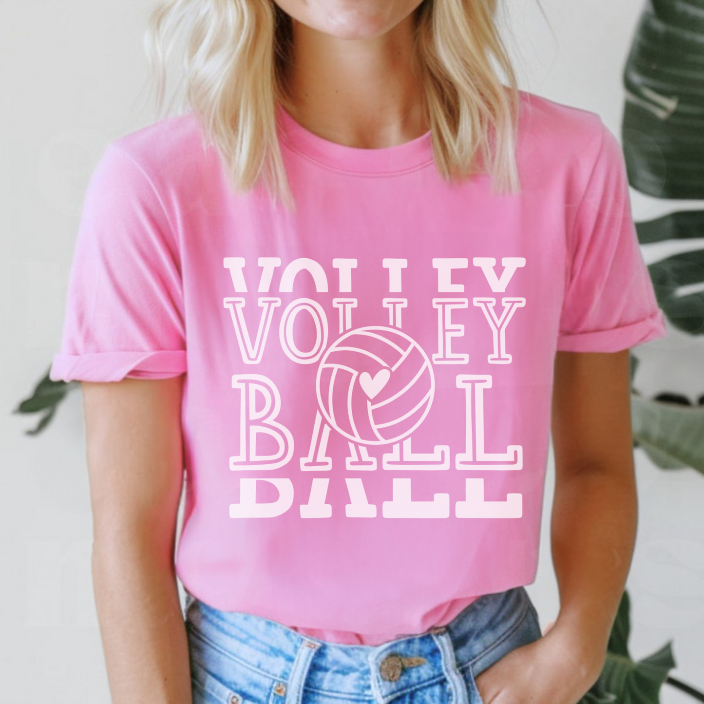 Volleyball Heart Tee