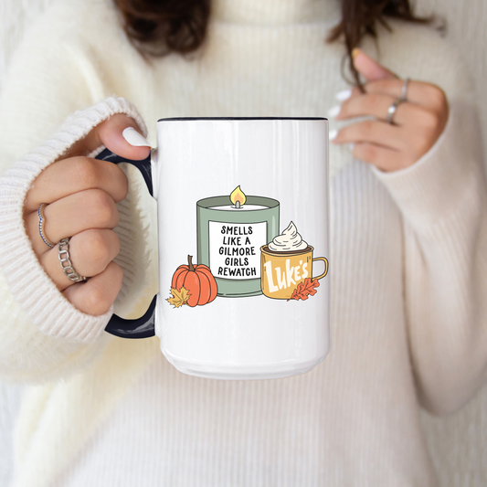 Smells Like a Gilmore Girls Rewatch Mug