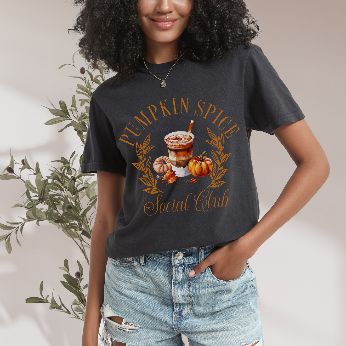 Pumpkin Spice Social Club Tee