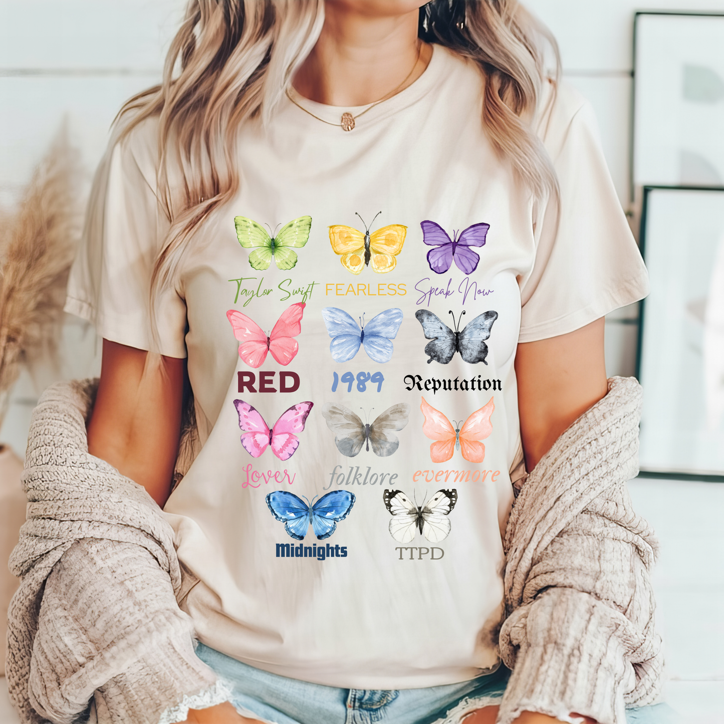 Eras Butterflies Tee