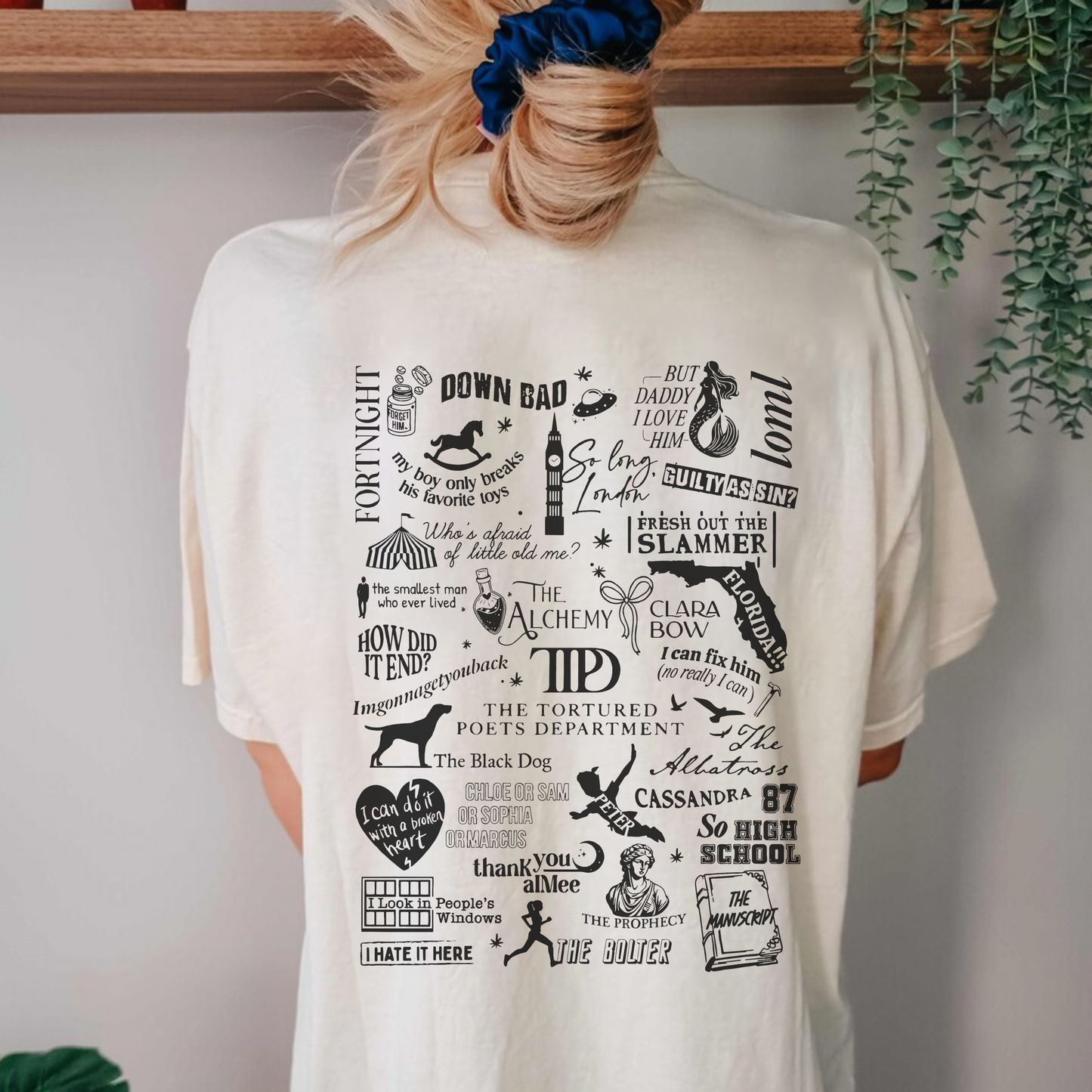 Tortured Poets Track List Tee