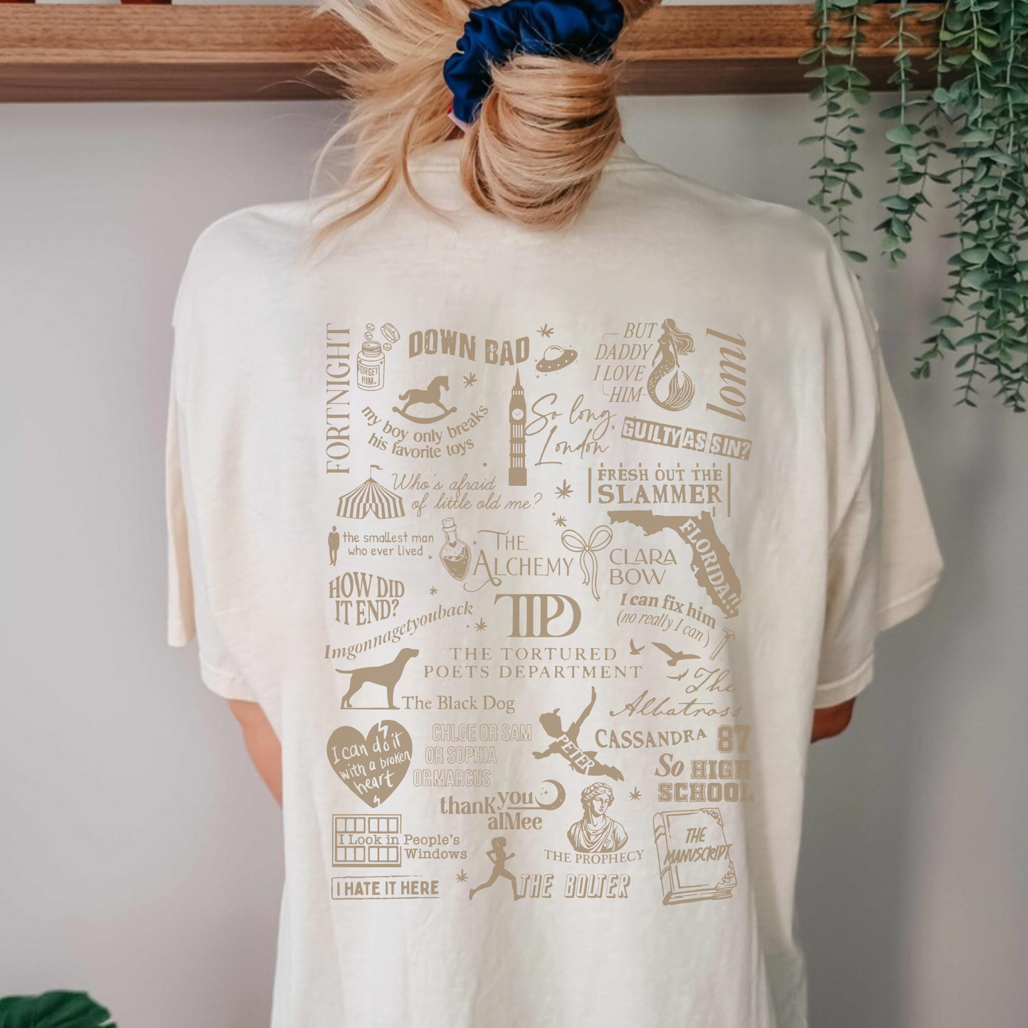 Tortured Poets Track List Tee