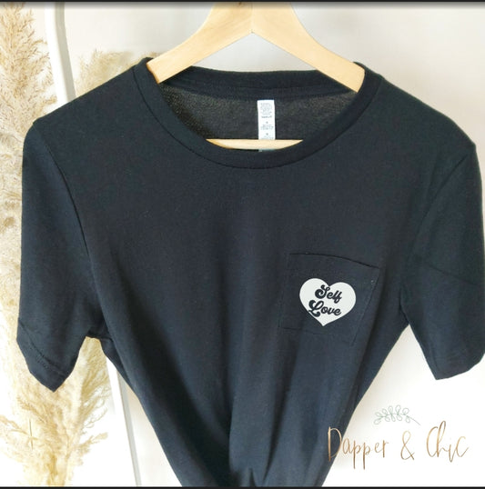 Self Love Pocket Tee